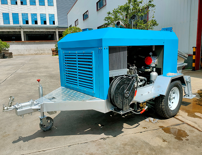 P30D Diesel shotcrete pump