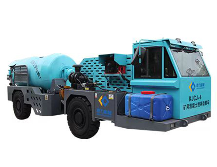 KJCJ-4 Mining Concrete Mixer Truck